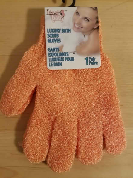 Photo of free New - bath scrub gloves (Hell's Kitchen/Midtown West) #1