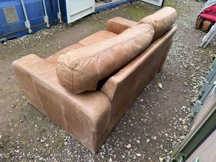 Photo of free 2 X leather sofas (Bradford on Avon BA15) #3