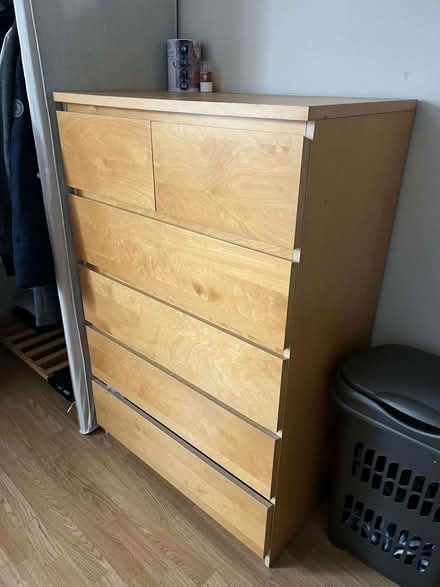 Photo of free Chest of drawers & 2 bedside Cabinets (Mill Green AL7) #4