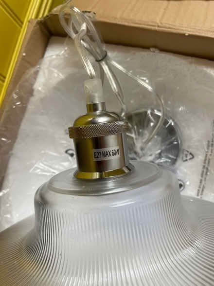 Photo of free Glass shade light brand new (Prenton) #2