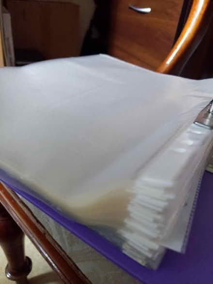 Photo of free Plastic pockets for A4 file (Throop) #1