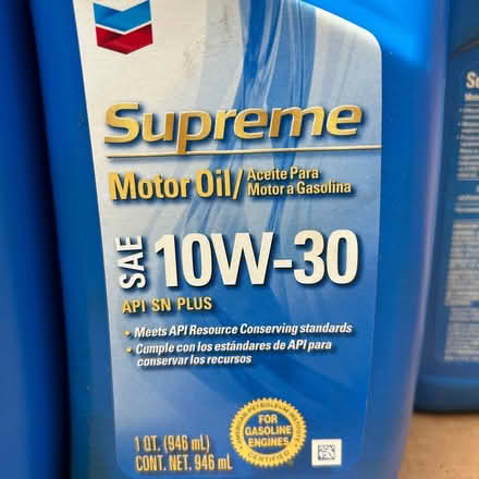 Photo of free 7 quarts 10W-30 motor oil (Burbank) #1