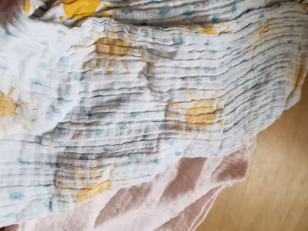 Photo of free 4 muslin cloths for baby (Gloucester) #4