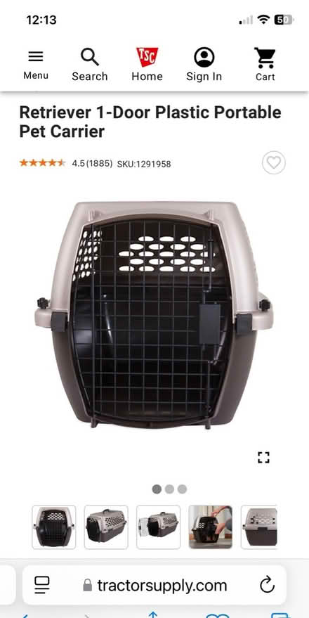 Photo of free Large dog crate (Middletown) #1