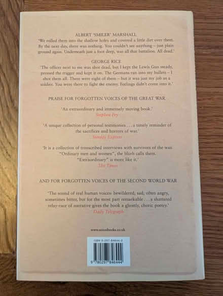 Photo of free 2 World War 1 Books (Emerson Park RM11) #2