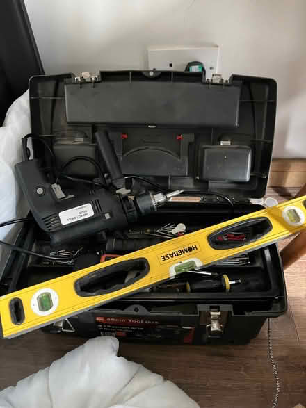 Photo of free Tool box and drill (Central Lancaster LA1) #1