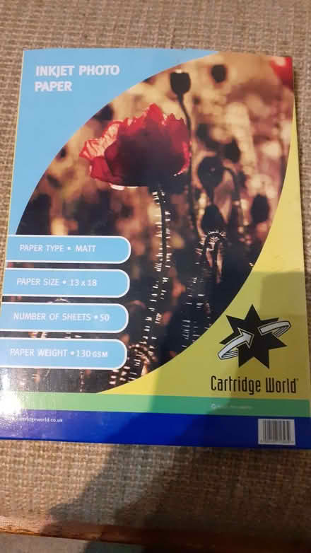 Photo of free Inkjet photo paper - unused packet (Sandilands CR0) #1