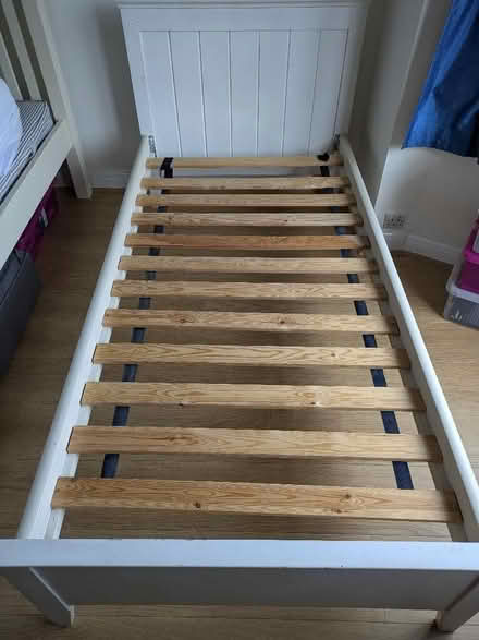 Photo of free Off white single bed (Bounds Green N11) #1