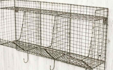 Photo of free Nkuku wire wall shelves (W3 Acton) #2