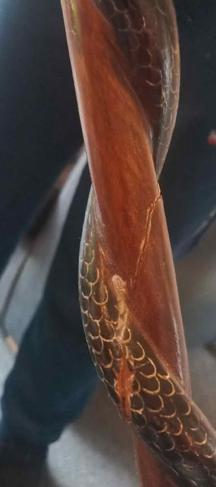 Photo of free handcarved Thai walking stick (Ashton-U-Lyne OL6) #4