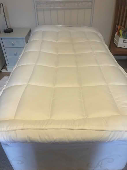 Photo of free Feather mattress topper - single (L22 Waterloo) #1