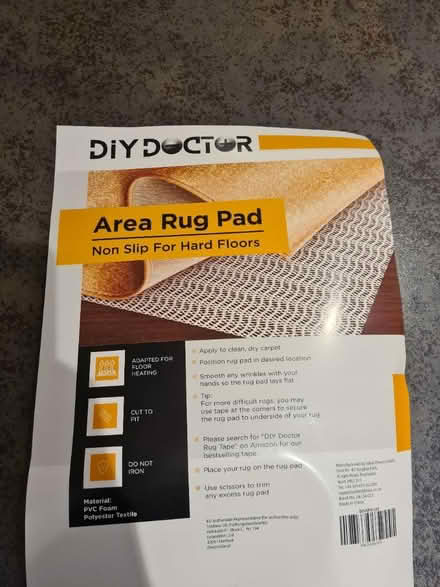 Photo of free Area rug pad non slip mat (Newbury, RG14) #4