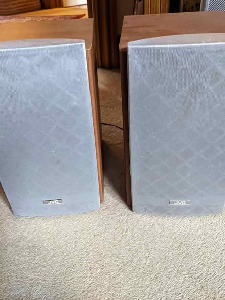 Photo of free Small wooden speakers (Throop) #2