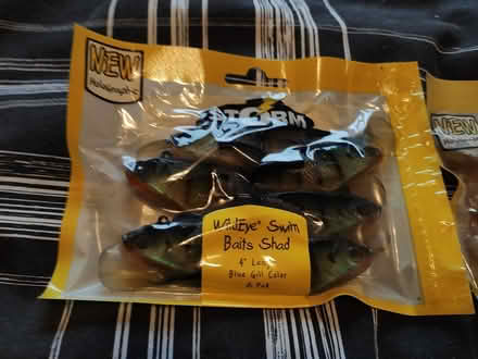 Photo of free 4” Storm Lures - unused (Thorney Leys OX28) #2