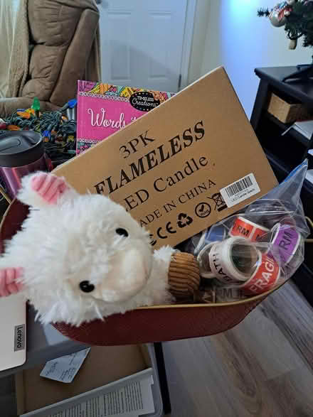 Photo of free Red Metal Bucket and more (Deer Park) #1