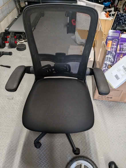 Photo of free Black Office Chair (DA13) #1