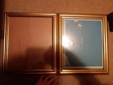 Photo of free 2 picture frames (Crosspool S10) #1