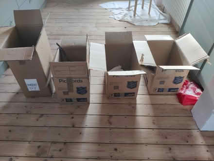 Photo of free Strong Packing boxes - size F (SE24) #1
