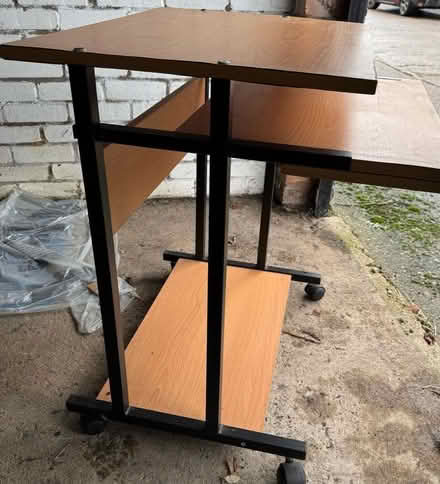 Photo of free Computer / work desk on wheels (Kelvedon CO5) #2