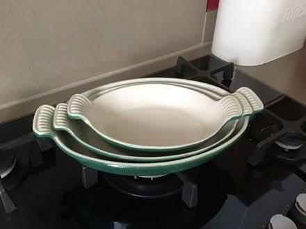 Photo of free Set of 3 oval cast iron cooking dishes (Alderley Edge SK9) #2