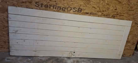 Photo of free Garage/Shed solid wooden door (South Croydon CR2) #2