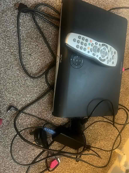 Photo of free Sky box, remote and cables (Mitcham CR4) #3