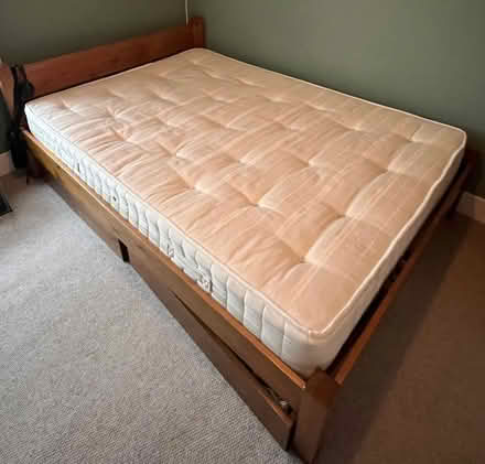 Photo of free Coil sprung double mattress (nb mattress only) (Selhurst SE25) #2