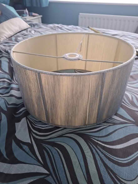 Photo of free Silver lamp shade (Shirley B90) #1