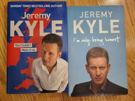 Photo of free 2x Jeremy Kyle autobiographies (Dawsons Corner LS28) #1