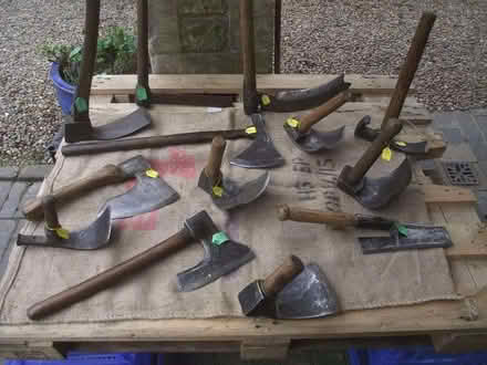 Photo of Old Axes and Carpentry Tools. (Bradford on Avon BA15) #1