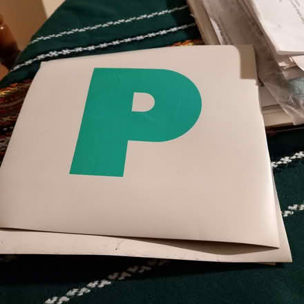 Photo of free P plates (Histon) #1