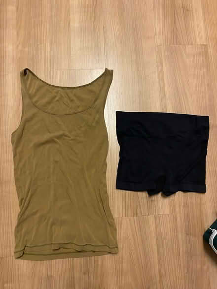 Photo of free Tank top and biker shorts (Midwood) #1