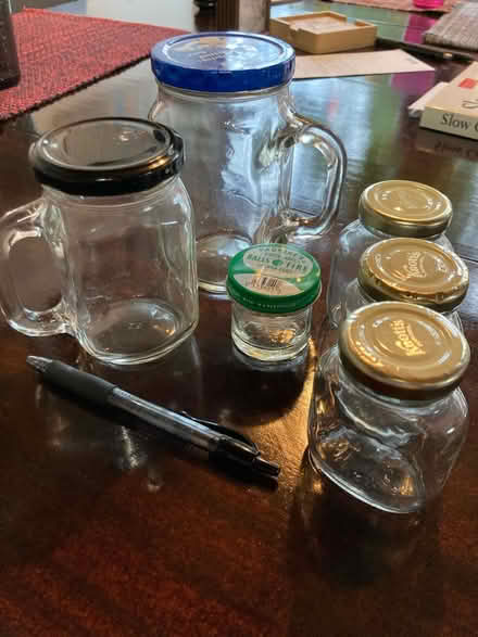 Photo of free Small glass jars (Seattle Crown Hill) #1