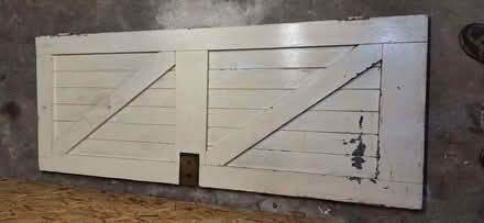 Photo of free Garage/Shed solid wooden door (South Croydon CR2) #1