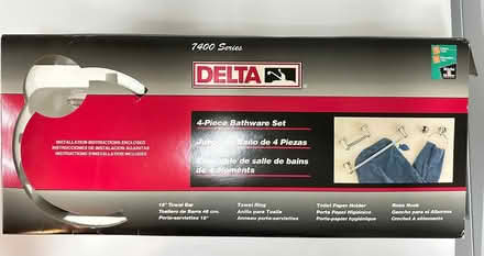 Photo of free Delta TP Holder and Robe Hook (Monta Vista North) #2