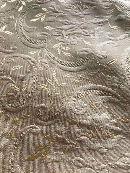 Photo of free large piece of gold curtain material (Cookridge LS16) #2