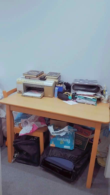 Photo of free Cream sofa , table and chair (L4) #3
