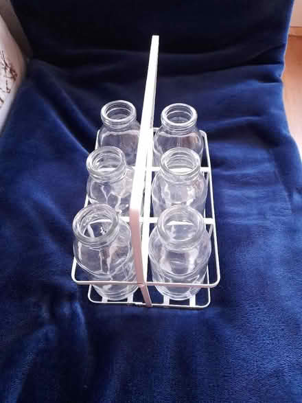 Photo of free 6 Mini Milk Bottles & Crate (Colwick NG4) #2