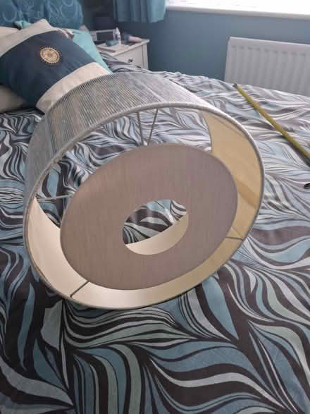 Photo of free Silver lamp shade (Shirley B90) #2