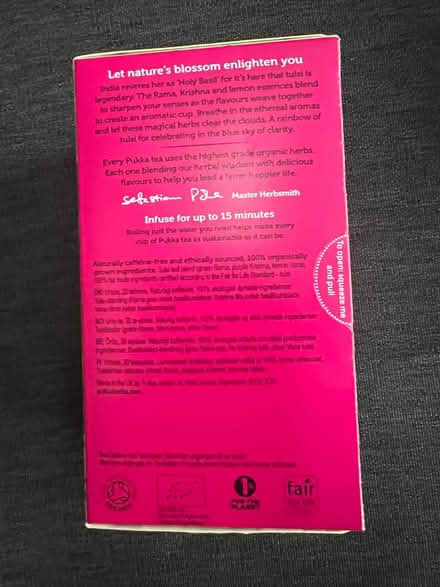 Photo of free Pukka Tulsi Clarity Organic Teabags (Caledonian Road, Islington N1) #3