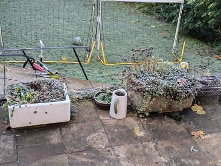 Photo of free Old Butler Sink Planters (Weston Park) #1