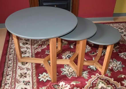 Photo of free Round set 3 Tables (Barkisland Halifax) #2