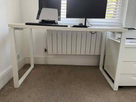 Photo of free White office desk (Crouch Hall Road) #3