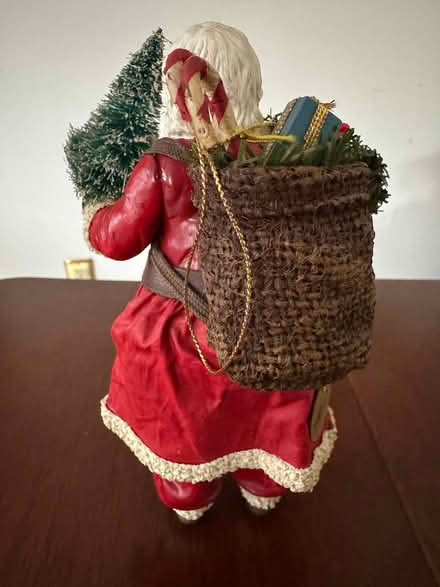 Photo of free Table top Christmas santa ornament (Swarthmore) #2