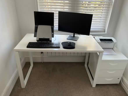 Photo of free White office desk (Crouch Hall Road) #4