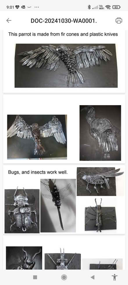 Photo of Scrap metal or plastic bundles (ME13) #2