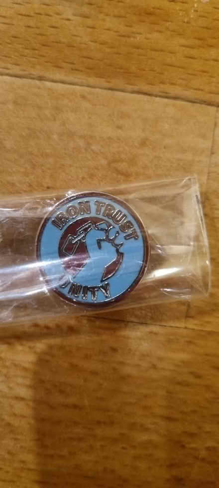 Photo of free Scunthorpe football supporters badge (Central Lancaster LA1) #1