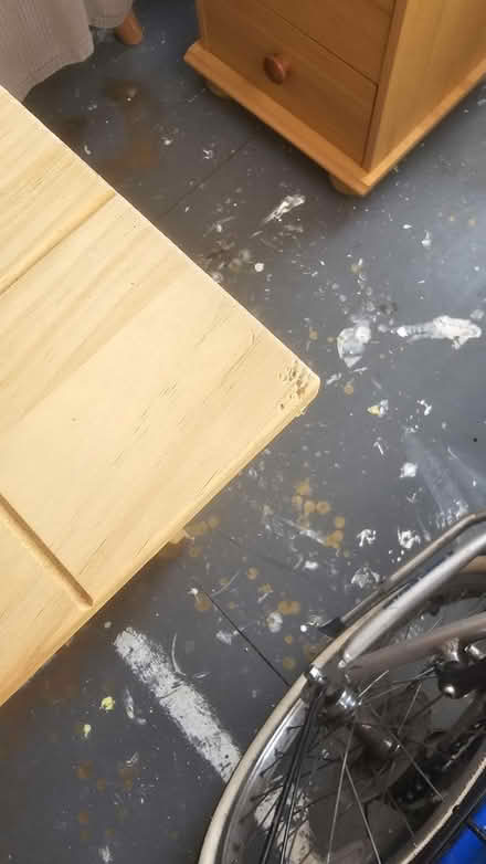 Photo of free Wooden table and 2 benches (pine) (Sefton Park Liverpool) #3