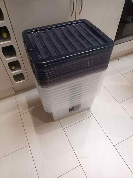 Photo of free x11 35l plastic boxes (AL4) #1