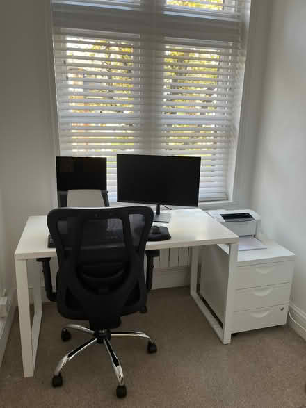 Photo of free White office desk (Crouch Hall Road) #1